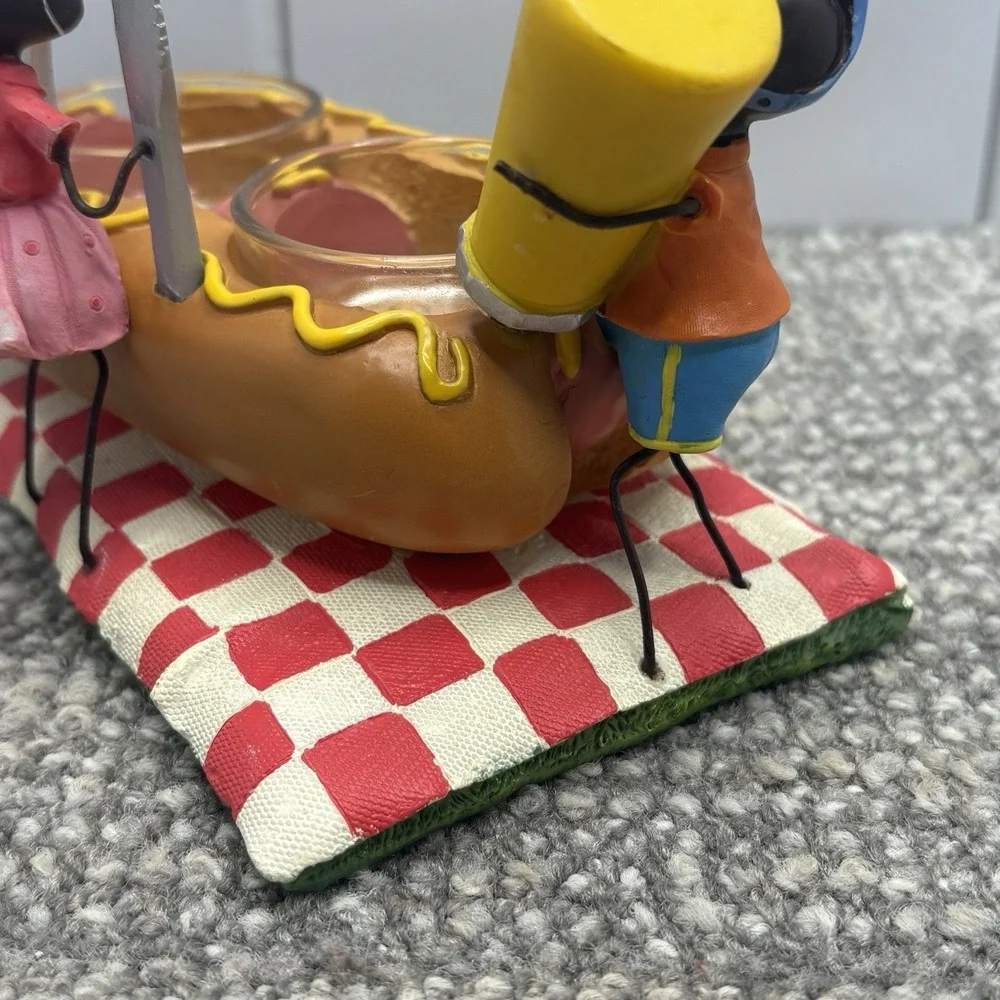 Yankee Candle Ants Picnic Hotdog Double Tart Candle Holder Discontinued